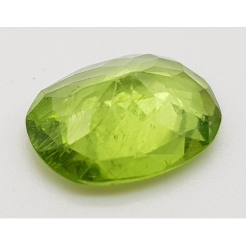 684 - A 2.13ct High Quality Pakistan Peridot. Comes with a GFCO Swiss Special Origin Report.