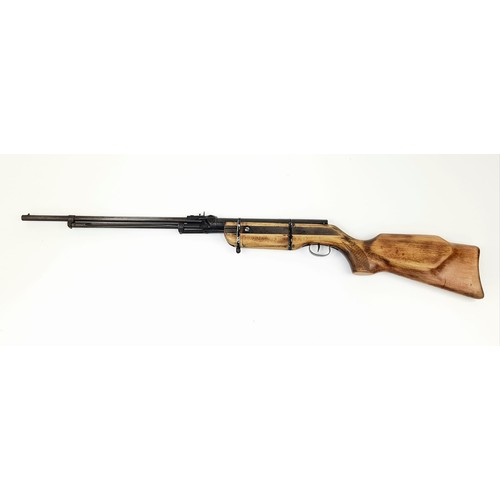 219 - Vintage 1970’s Hungarian Relum Tornado .22 Calibre Under-Lever air rifle. Full Working Order and Str... 