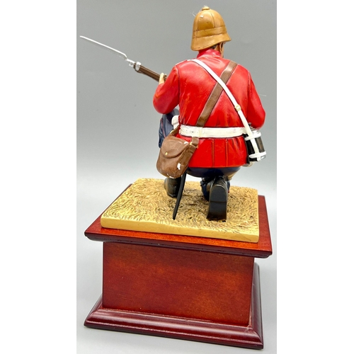 1351 - A Danbury Mint - The Defence at Rorke's Drift! Expertly crafted, hand-painted sculpture of a British... 