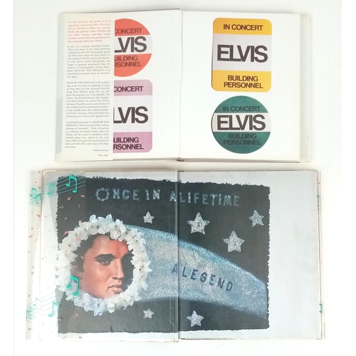 1514 - Two Elvis Books - Elvis World and Elvis by the Presleys. Both used hardbacks in good condition.