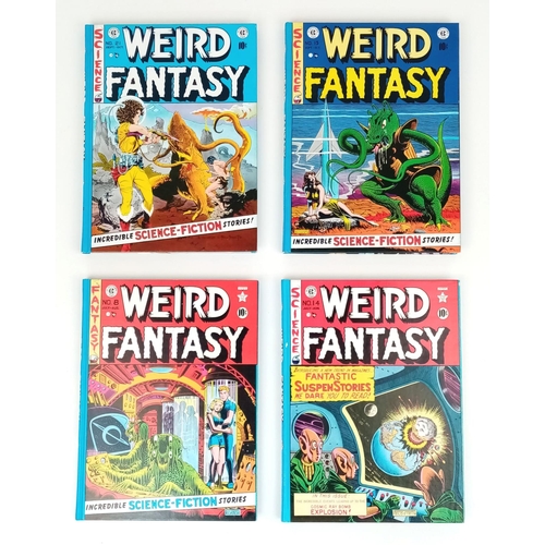 55 - The Complete Weird Fantasy EC Comic Library. Russ Cochrans four volume, slipcased set reprinting Al ... 