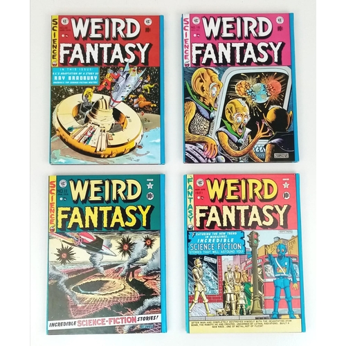 55 - The Complete Weird Fantasy EC Comic Library. Russ Cochrans four volume, slipcased set reprinting Al ... 