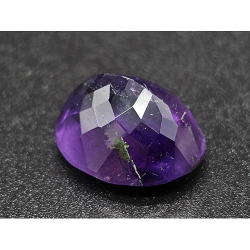 1490 - A 29.05ct Natural Amethyst Lot, in an Oval cut shape.