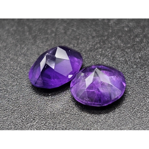 1490 - A 29.05ct Natural Amethyst Lot, in an Oval cut shape.