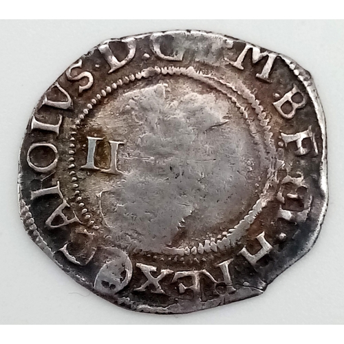 1147 - A James I Hammered Silver Penny Coin. S2672. Please see photos for conditions.