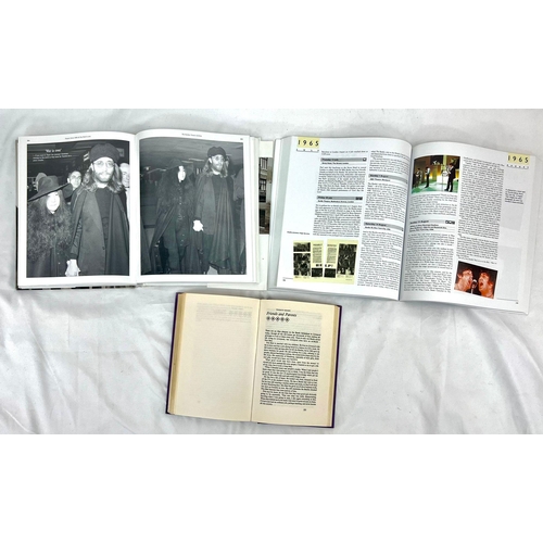 792 - A collection of BEATLES books including a 1968 first edition of The Beatles by Hunter Davies. In fai... 