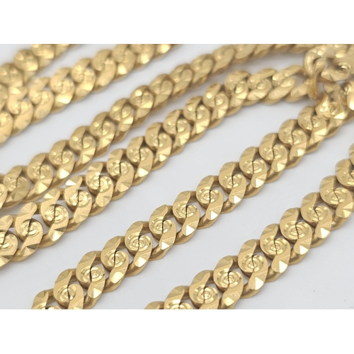 811 - A yellow gold mixed lot consisting of: 
22 K chain and six necklaces A/F
21 K bracelet and ring (siz... 