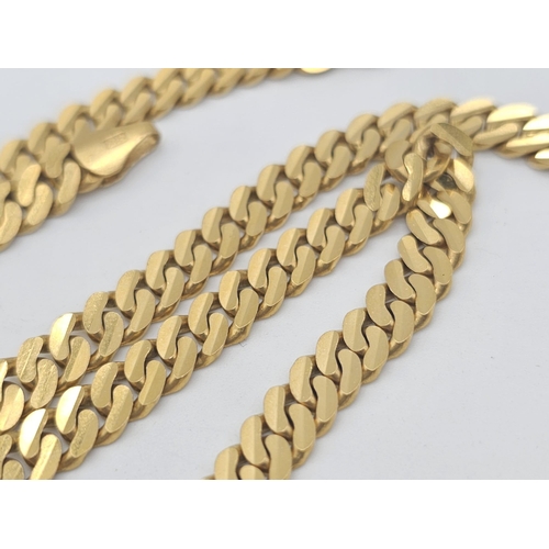 811 - A yellow gold mixed lot consisting of: 
22 K chain and six necklaces A/F
21 K bracelet and ring (siz... 