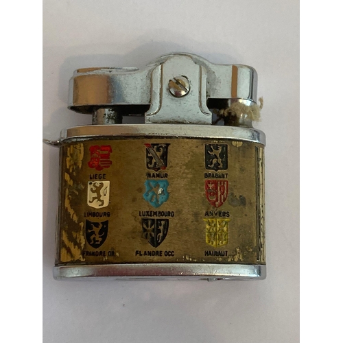 636 - Selection of interesting vintage lighters, to include, souvenirs of Switzerland, New York, Belgium, ... 