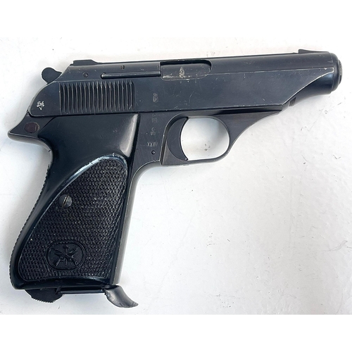 1251 - V Bernardell 9mm Model 60 Automatic SN Pistol. with Drop out Magazine. Comes with Deactivation Certi... 