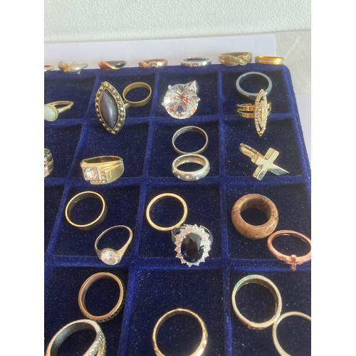 572 - Large selection of DRESS RINGS To include jewelled, novelty, statement, etc. Please see all pictures... 