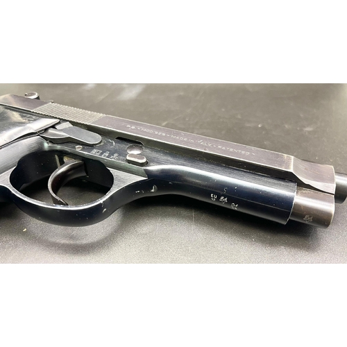 1250 - BERETTA 92S 9MM Semi Automatic Pistol. Comes with Deactivation Certificate.