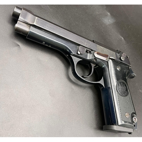 1250 - BERETTA 92S 9MM Semi Automatic Pistol. Comes with Deactivation Certificate.