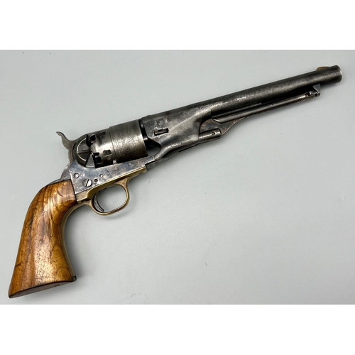 1265 - Uberti 1860 Army 44Cal 8 inch Barrell Revolver. comes with Deactivation Certificate.