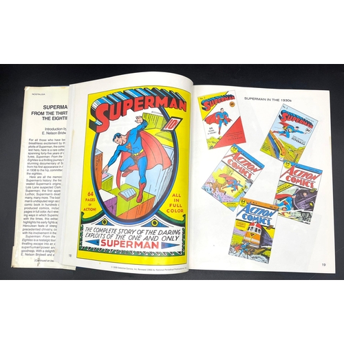 1482 - A 1983 first edition of Superman, from the 30's to the 80's. In near perfect condition other than a ... 