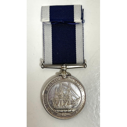 330 - Royal Navy Long Service and Good Conduct Medal, GVR robed effigy (swivel suspender), named to 209879... 