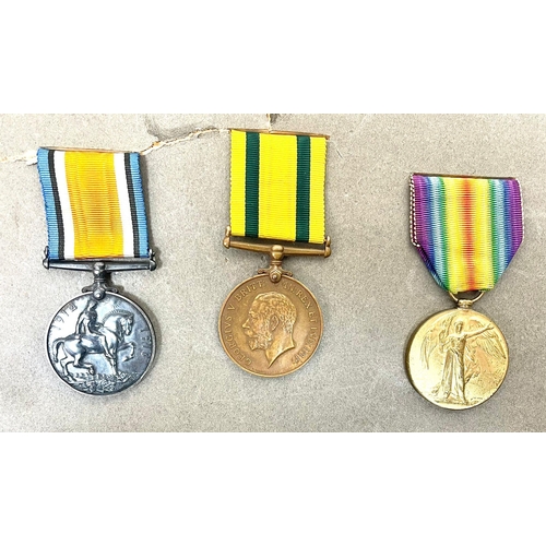 39 - Group of three medals named to Captain F J Steward Royal Artillery, consisting of the British War Me... 