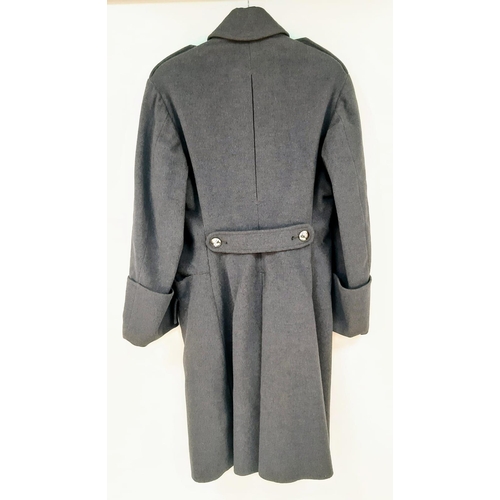 1144 - British Army Household Division officers’ pattern grey greatcoat, as worn on ceremonial occasions an... 