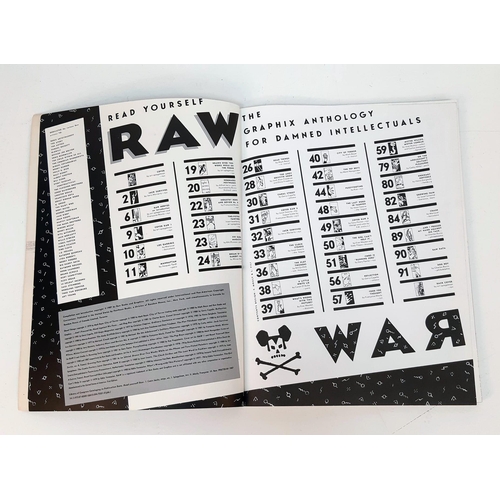 1496 - A rare 1983 copy of Read yourself RAW. Pages from the cult comic, RAW. Edited by Art Spiegelman & Fr... 