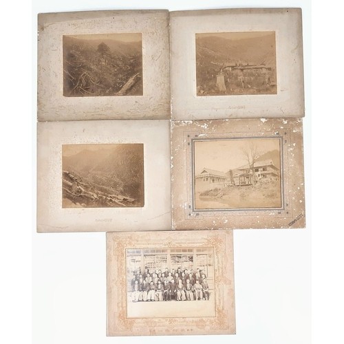 1494 - 12x ASSORTED LATE 19TH CENTURY JAPANESE REAL LIFE PHOTOGRAPHS WITH VARIOUS SIZES AND SUBJECT MATTERS... 