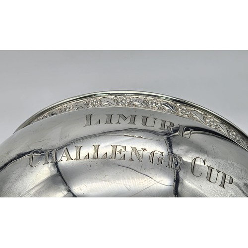 1382 - An Antique Sterling Silver Trophy Cup. Hallmarks for Birmingham 1913. Comes on a thin plastic base. ... 