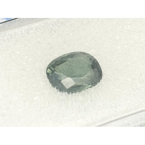 1774 - A 0.76ct Blue Sapphire. Eye Clean, Sealed Gemstone. Comes with AIG Milan certificate.