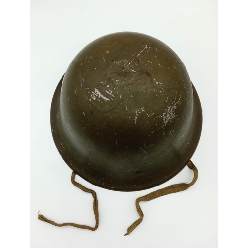 162 - WWII RARE JAPANESE IMPERIAL AIR FORCE DURALUMIN PROTOTYPE HELMET . THESE HELMETS WERE SPECIFICALLY 
... 