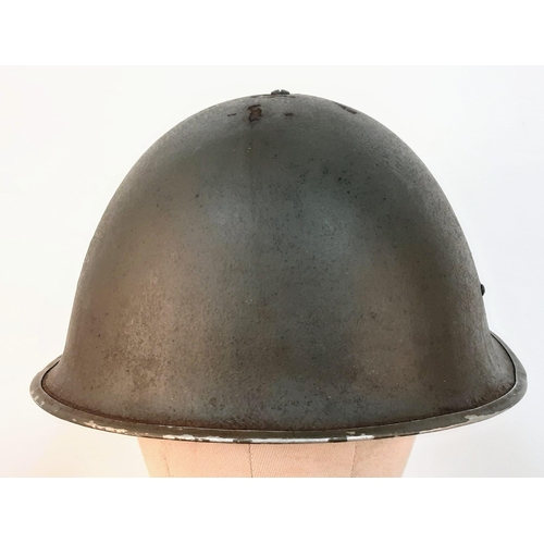 113 - WW2 British 3rd Infantry MK IV Helmet.