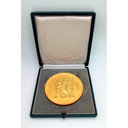 771 - 1936 Dated Cased Medallion “For long term work in the service of economy”