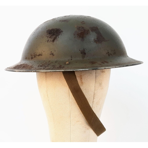 89 - 1939 Dated British Army MK II Helmet. Used by the Irish Army during their emergency crisis 1939-1945... 