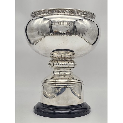 1297 - An Antique Sterling Silver Trophy Cup. Hallmarks for Birmingham 1913. Comes on a thin plastic base. ... 