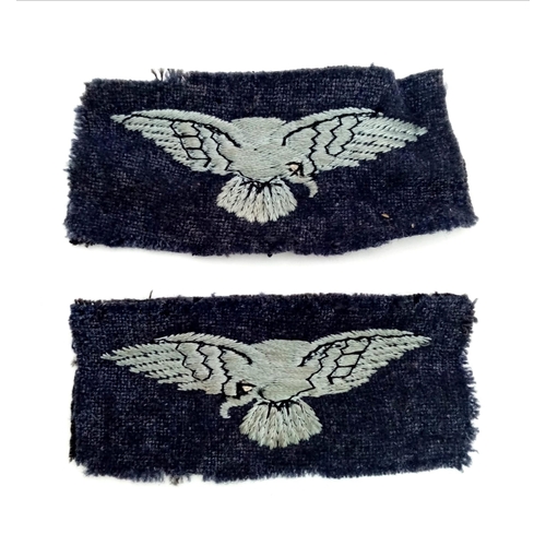 Two WW2 Era British/Canadian RAF Albatross Patches.