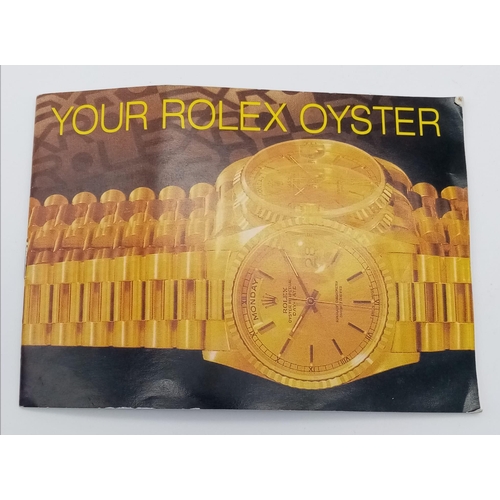 791 - Rolex Watch Stand with books ( ex store display )