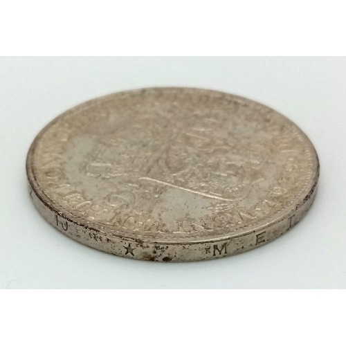 961 - A 1939 Netherlands Silver 2 1/2 Gulden Coin.