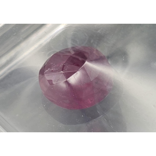 177 - A 2.43ct Very Rare Untreated Afghanistan Ruby. Oval shape. GFCO Swiss Special Origin Report Certifie... 