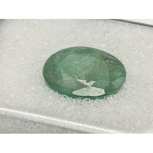 1262 - A 2.02ct Zambian Emerald Gemstone in a Sealed Blister Pack. AIG Milan Certified.