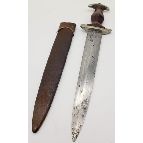 102 - 3rd Reich Very Early SA Dagger by F. Dick of Esslingen. Found in a Berlin Attic.