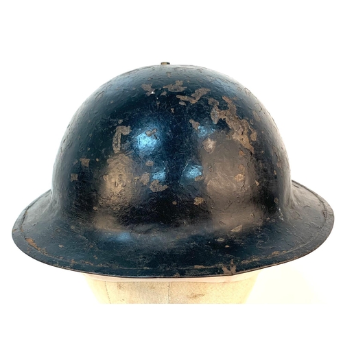 137 - WW2 British Home Front N.A.S.C Helmet National Aircraft Spotters Club.