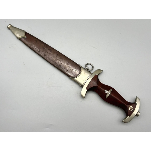 19 - 3rd Reich Niederrhein District S.A Dagger with full Rohm inscription. Maker Solinger Metall Fabrik (... 