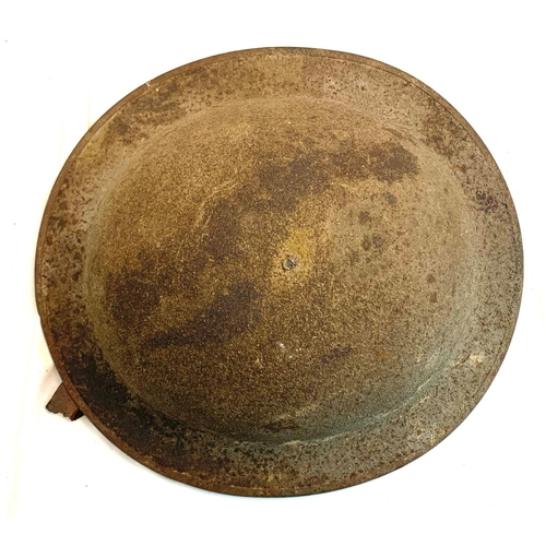 207 - WW1 British Somme Found Brodie Helmet found in a barn. In condition as found.