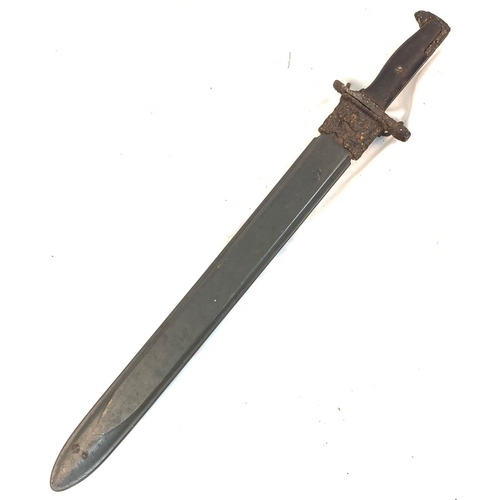 341 - WW2 Pacific Relic USMC 16” Bayonet Dated 1942. Maker: U. FH found on the Island of Saipan.