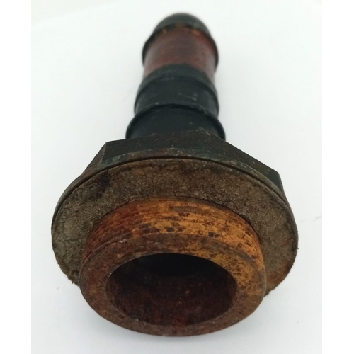 666 - WW2 German Sea Mine Horn. This would of had a glass phial of acid inside. Once the horn was hit by a... 