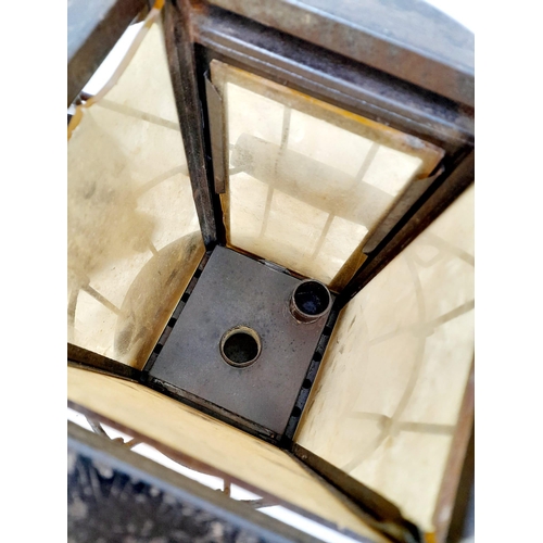 673 - WW1 British “Bird Cage” Bunker Lantern, complete with candle holder. Dated 1916 Originally found in ... 