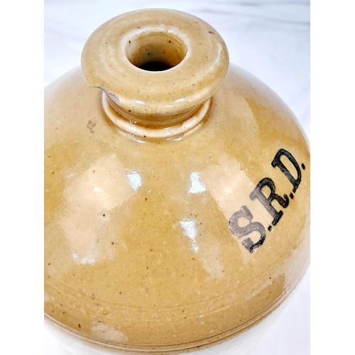 743 - WW1 British Special Rations Dept. Rum Jug or Soon Runs Dry as the troops would say.