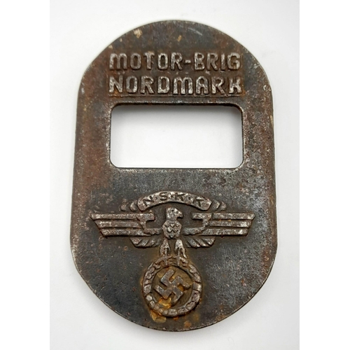 878 - WW2 German N.S.K.K Beer Bottle Opener.