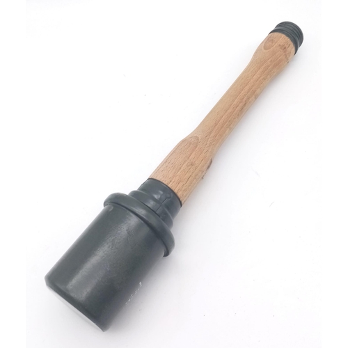 927 - INERT Repro Wooden Movie Prop – Re-enactor German Stick Grenade. No International Shipping is availa... 