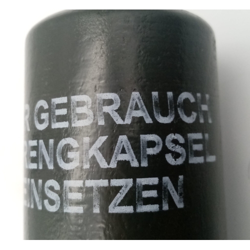 927 - INERT Repro Wooden Movie Prop – Re-enactor German Stick Grenade. No International Shipping is availa... 