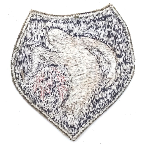 958 - WW2 American 23 HQ (Special Troops) SQN “Ghost Army” Patch. A small unit of sound Engineers and Prop... 