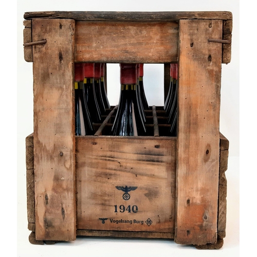 151 - Case of 12 Movie Prop Bottles of Wine. Ideal for display or re-enactors diorama etc. Bottles contain... 