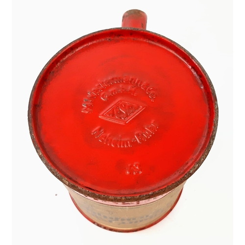 257 - 3rd Reich Winter Help Collection Tin Dated 1943.